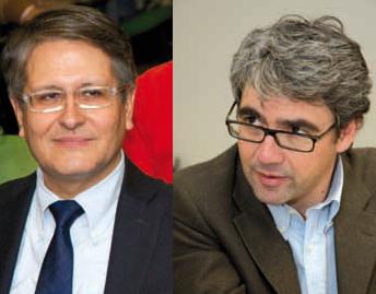 Musica e comicità, i due candidati stile convention stelle e strisce