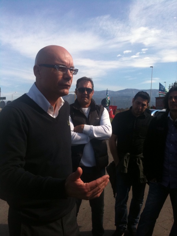 Di Giorgi incontra i lavoratori della Gial di Borgo San Michele