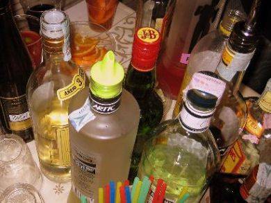 bottiglie alcool 410