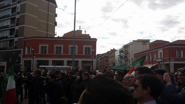 un momento della manifestazione