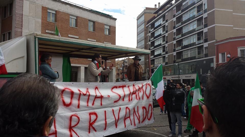 un momento della manifestazione