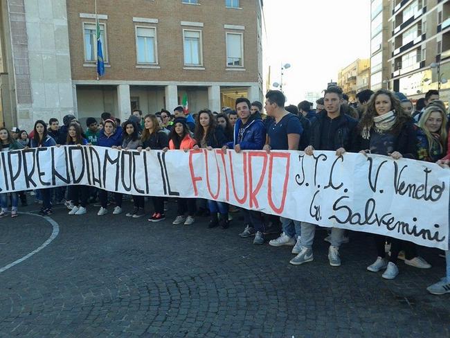 un momento della manifestazione