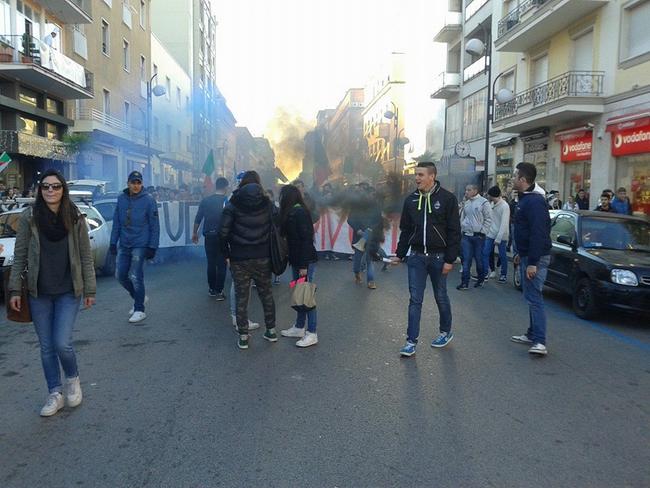 un momento della manifestazione