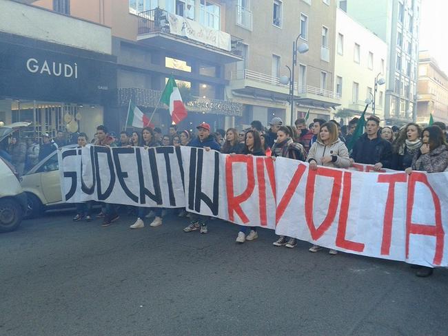 un momento della manifestazione