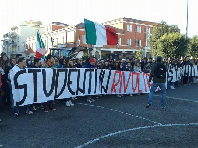 un momento della manifestazione