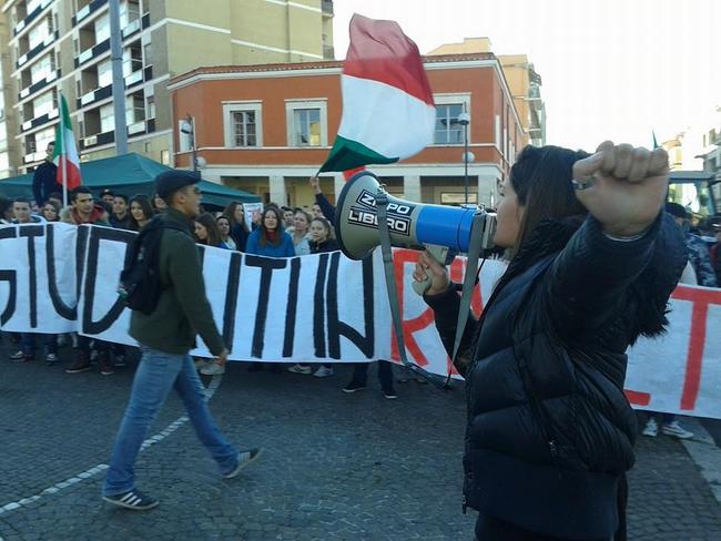 un momento della manifestazione