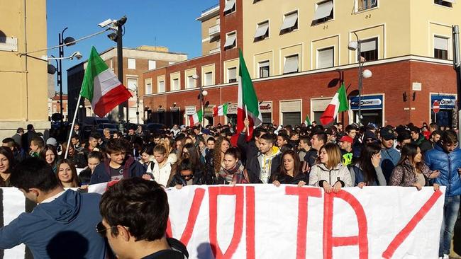 un momento della manifestazione