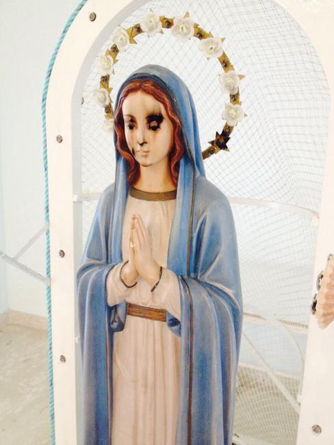 profanazione nella chiesa Stella Maris al Lido di Latina