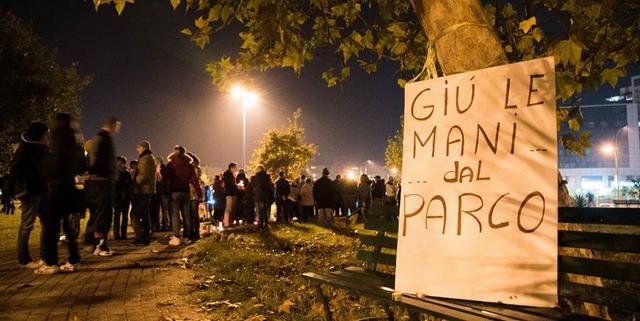 Latina, un mega pic-nic contro la cementificazione del Parco Santa Rita