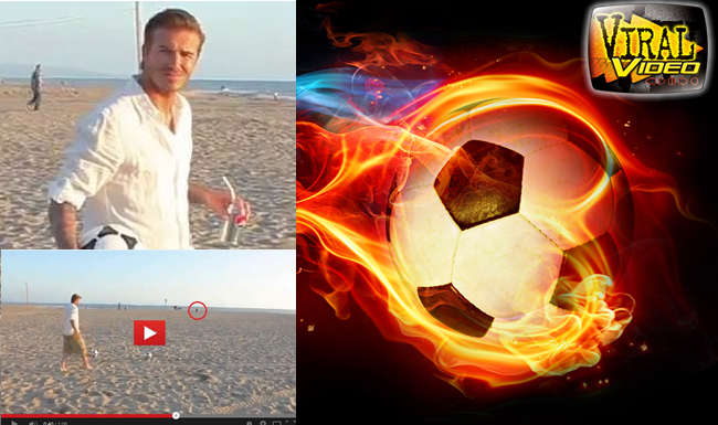 L’Incredibile sfida di David Beckham !!!