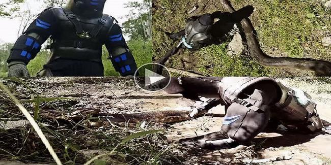 Uomo si fa mangiare vivo da anaconda per esperimento televisivo