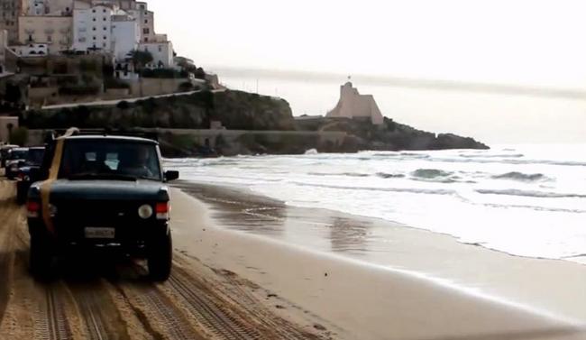 Raduno 4×4 a Sperlonga, lo spettacolo è sulla spiaggia