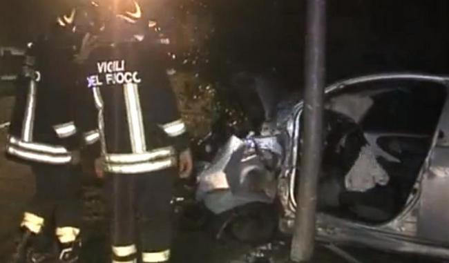 Latina, incidente nella notte a Tor Tre Ponti: tre feriti, uno è grave