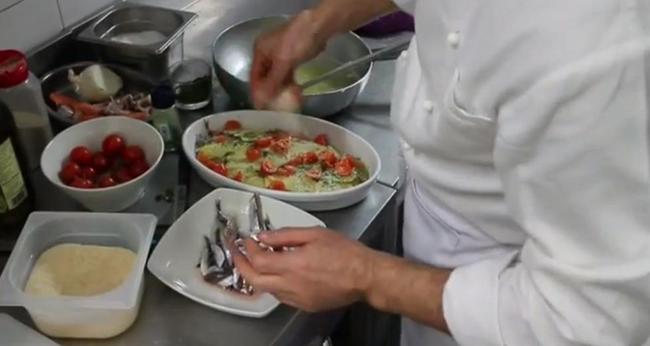 La webserie di Cucina girata da Punto Loran a Latina: Tortino Alici e Patate