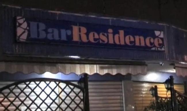 Molotov contro il bar Residence a Latina, il video