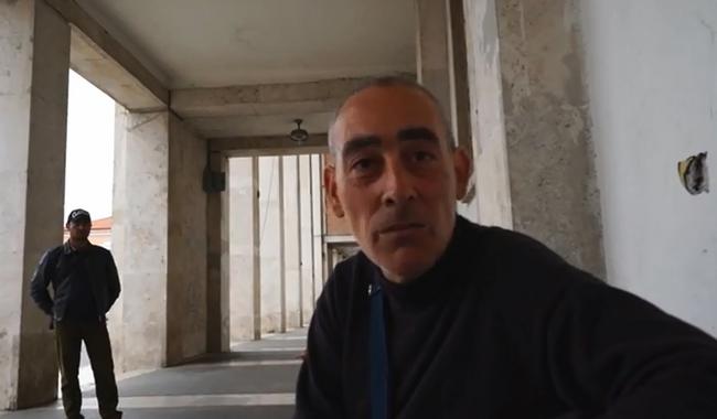 Domenico, senzatetto a 50 anni