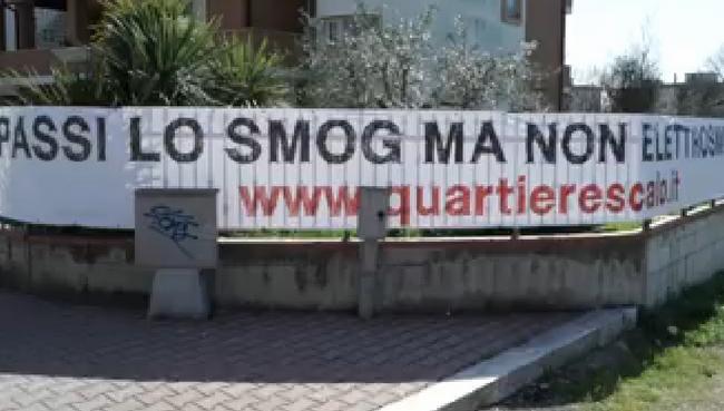 “Quell’antenna non la vogliamo” la protesta dei residenti di Latina scalo