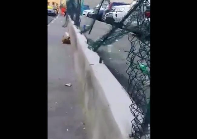 Latina, scempio totale in zona pub