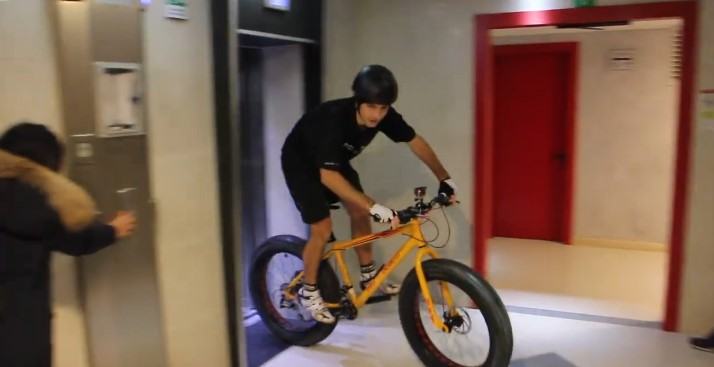 Fat Bike 702 scalini e 37 piani – discesa alla Torre Pontina