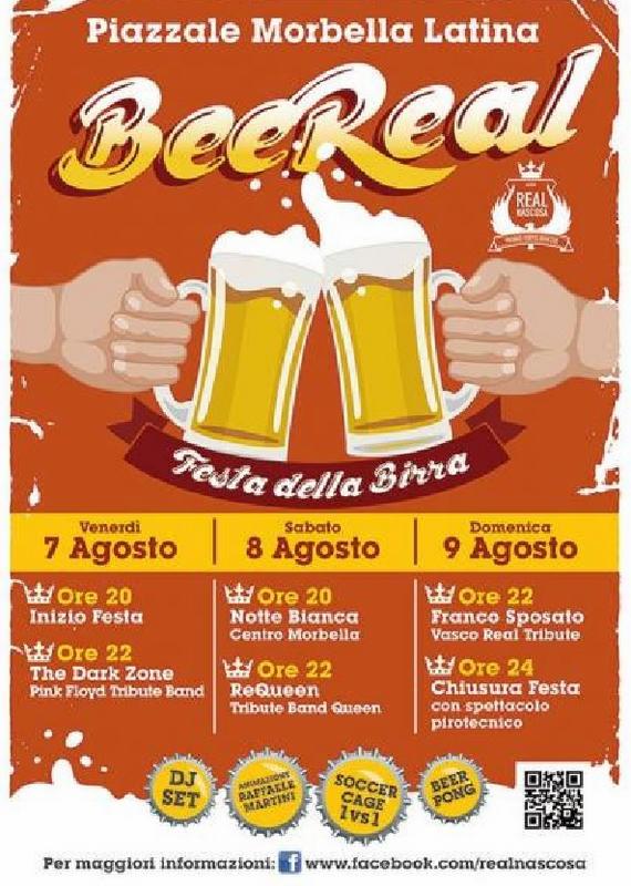 Latina: Festa della Birra nel piazzale del Morbella, si parte questa sera