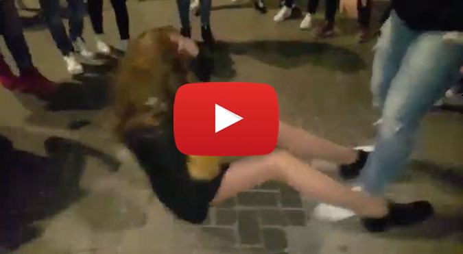 “Baby bulla” di 16 anni aggredisce 13enne VIDEO