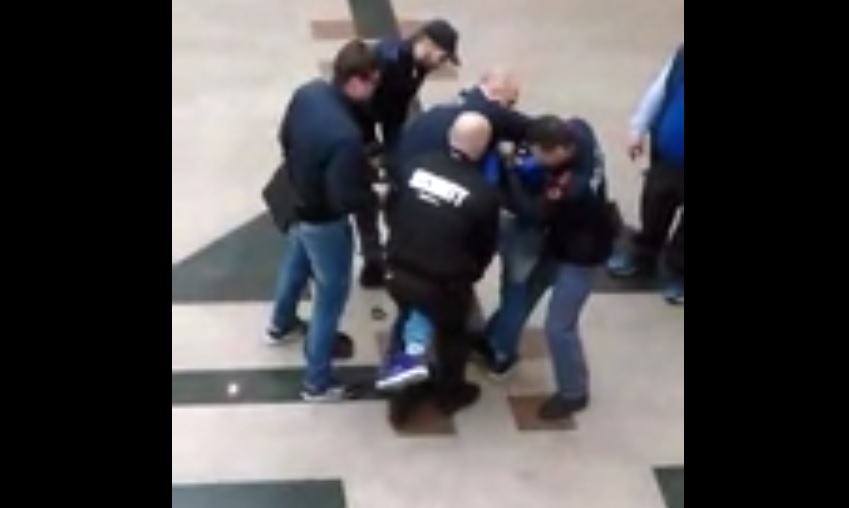 Uomo arrestato a Latinafiori, il video di un nostro lettore