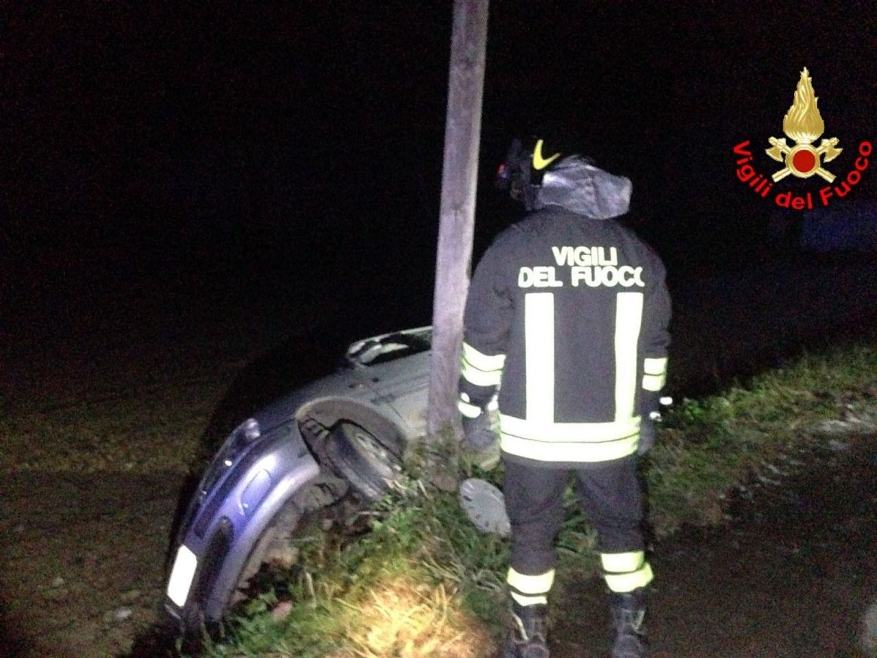 Strade ghiacciate in provincia di Latina, feriti due giovani