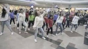Il Flash Mob di San Valentino a Latina Fiori VIDEO
