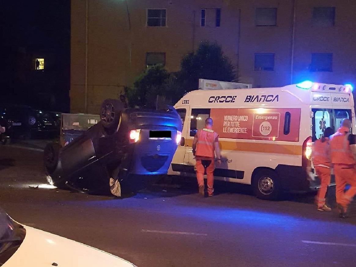Due incidenti stradali nelle ultime ore a Latina, feriti alcuni ciclisti VIDEO