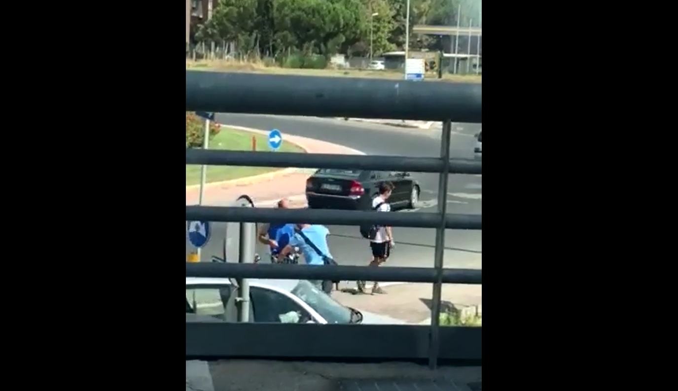 Incendio in via Magenta a Latina, il momento dell’arresto del piromane VIDEO