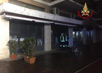 Incendio nella notte in un bar di Terracina