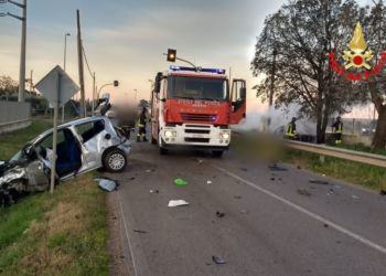 Tragico incidente tra Sezze e Pontinia, perdono la vita due persone FOTO