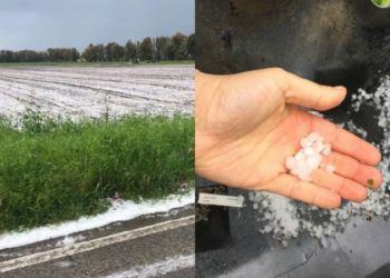 Il cielo diventa nerissimo: pioggia e grandine su Latina e provincia FOTO
