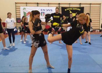 DifesaDonna a Latina con la Campionessa Cristina Nowak al Team Iadevaia