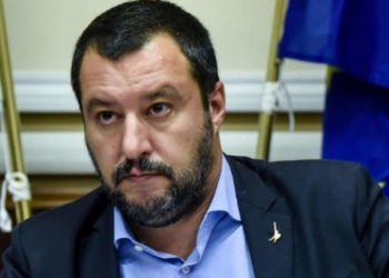 Il Ministro Matteo Salvini in visita alla Questura di Latina