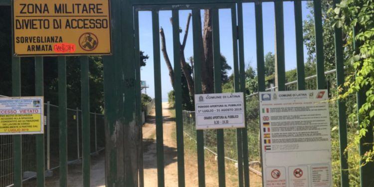 Latina, dopo 5 anni la spiaggia di Valmontorio riapre al pubblico