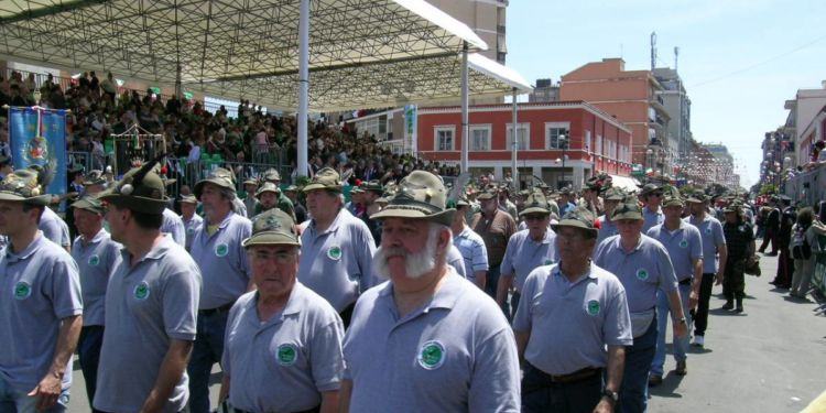 Dopo dieci anni, ritornano gli Alpini a Latina