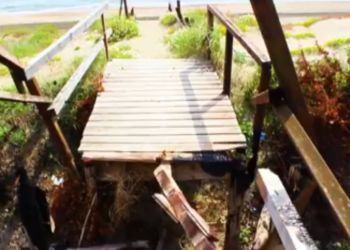 Al lido di Latina sventola la Bandiera Blu ma il lungomare è un disastro VIDEO