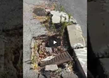 Tombino della vergogna in via del Lido a Latina, da 16 mesi nessuno interviene VIDEO