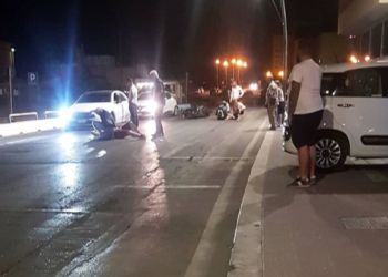 Paura nella notte al Lido di Latina, uomo travolto da una moto
