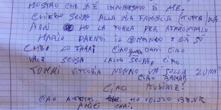 Uomo si suicida in pieno centro a Latina: è lo zio di Elena Santarelli. La lettera d’addio