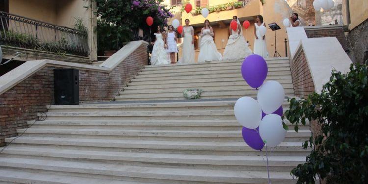 Cisterna, inaugurata una scalinata dedicata alle vittime di femminicidio