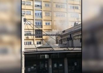 Paura per un incendio all’ospedale Goretti di Latina, a fuoco le caldaie VIDEO