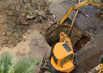 Voragine in via Milazzo, mezza Latina rimane senz’acqua