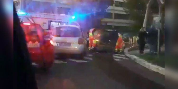 Incidente a Latina, un uomo investito in bicicletta in via Sant’Agostino VIDEO