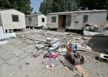 Latina, parte la bonifica del campo rom Al Karama