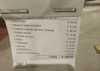 Latina: non pagano il conto al ristorante, poi si vantano sui social