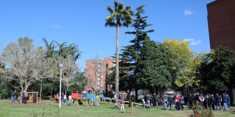 Latina, inaugurata l’area giochi di Via Virgilio al Villaggio Trieste