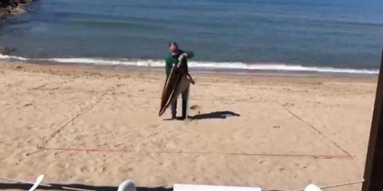 Coronavirus estate, arriva da Sabaudia l’idea del kit per le spiagge libere VIDEO