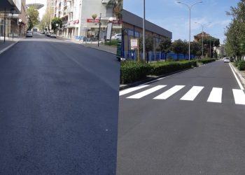 Latina, riasfaltate alcune strade del centro